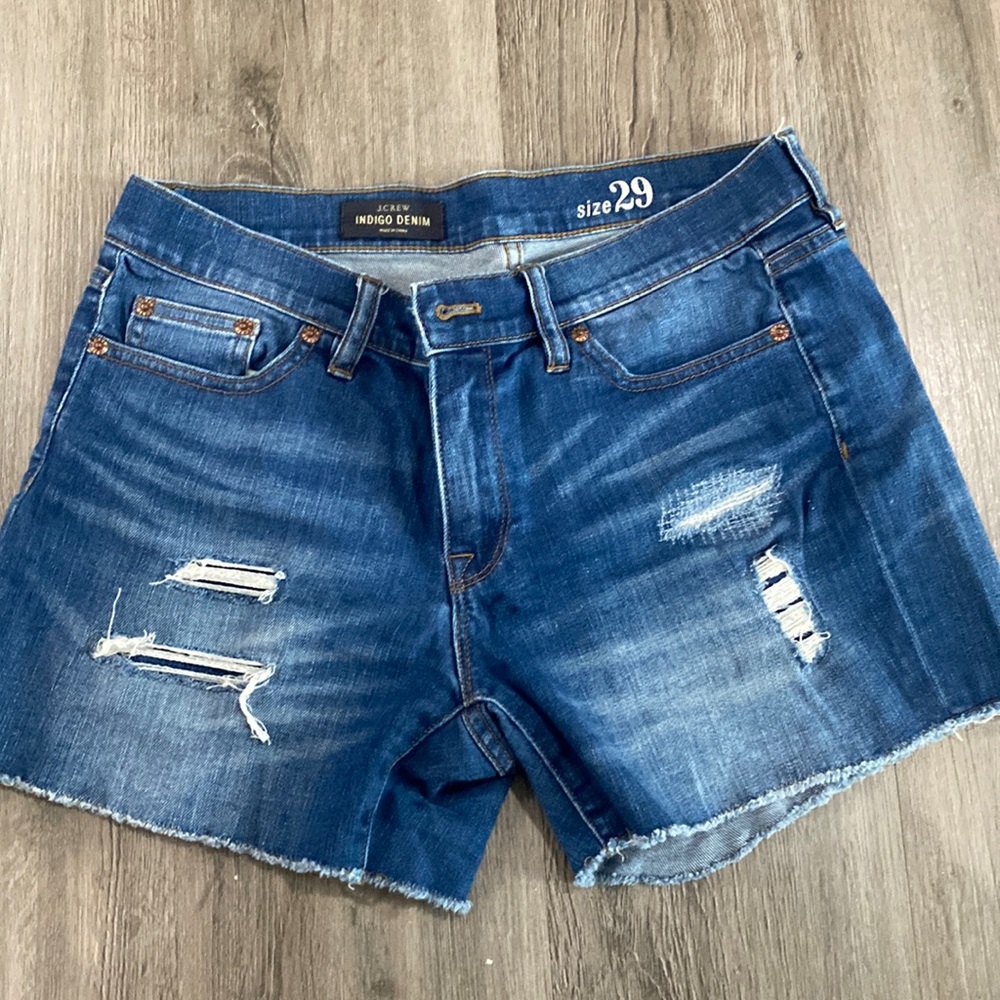 J Crew jean shorts